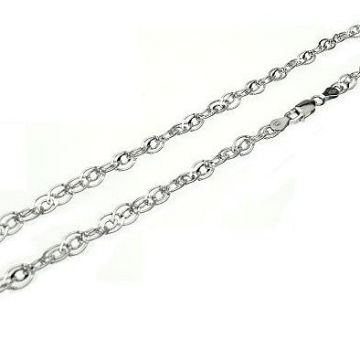 Stříbrný náhrdelník 5,2mm Rhodium