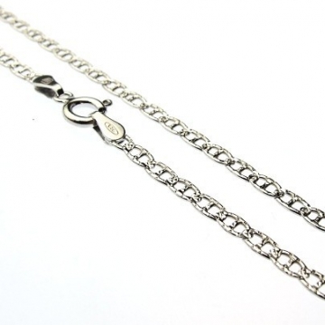 Stříbrný náhrdelník 3,00mm Rhodium 50cm