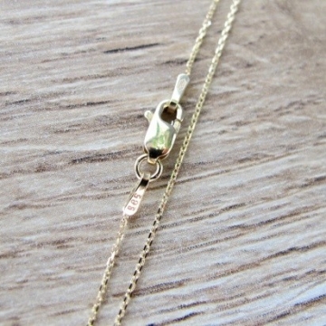 Zlatý dámský náhrdelník Motýlek dvoubarevný 2,00g 45cm