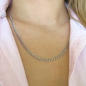 Stříbrný řetízek ROMBO 2,8mm 4,75g Rhodium UNISEX
